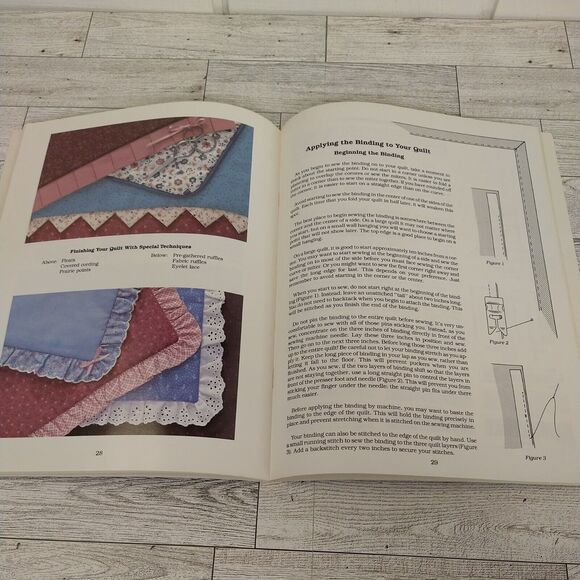 Vtg 1987 - Happy Endings Finishing The‎ Edges of Your Quilt - Patchwork Place - Picture 9 of 13